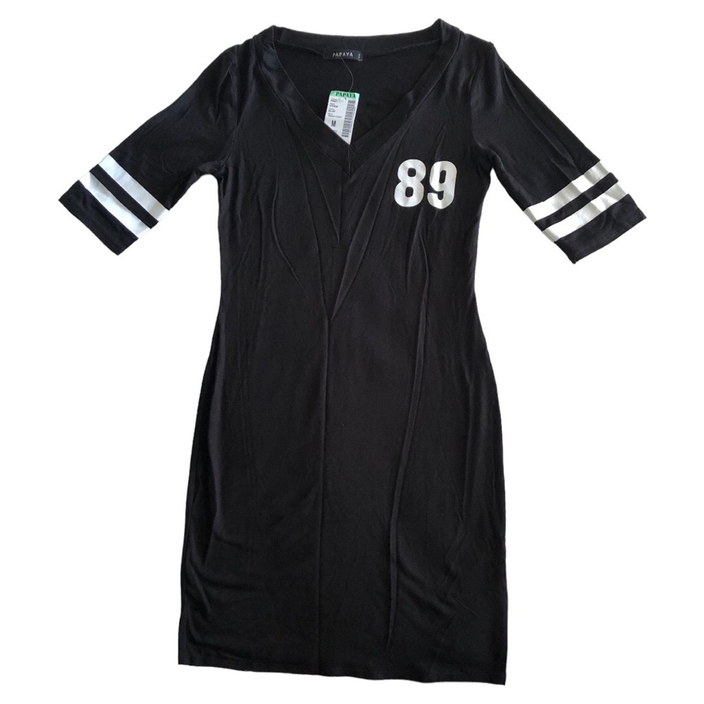 NWT Papaya Women’s Numbered T-shirt Dress